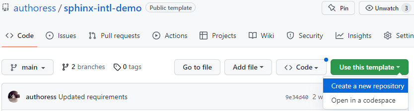 Use this template -> Create a new repository